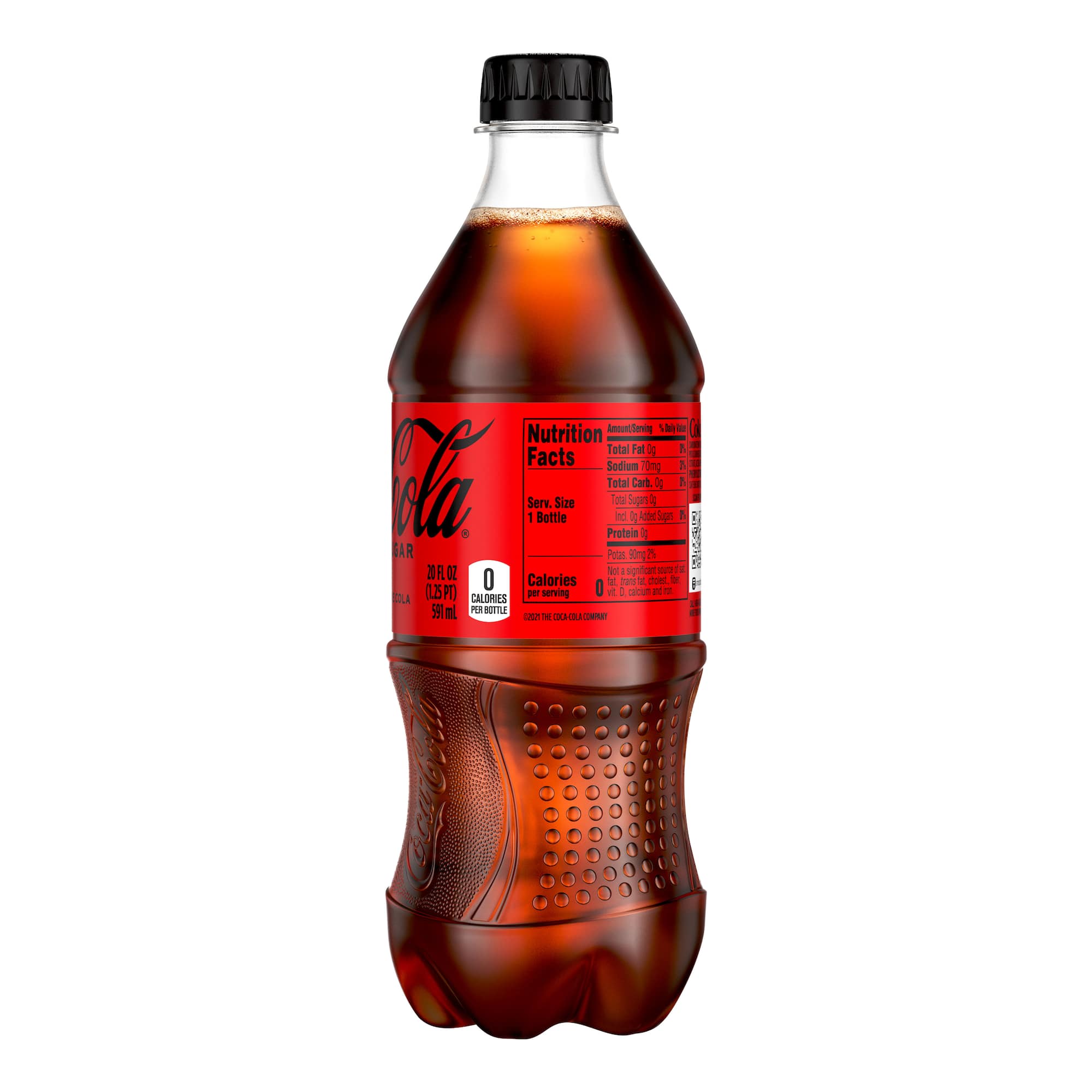 Coca Cola® Zero Sugar Soda, 20oz.